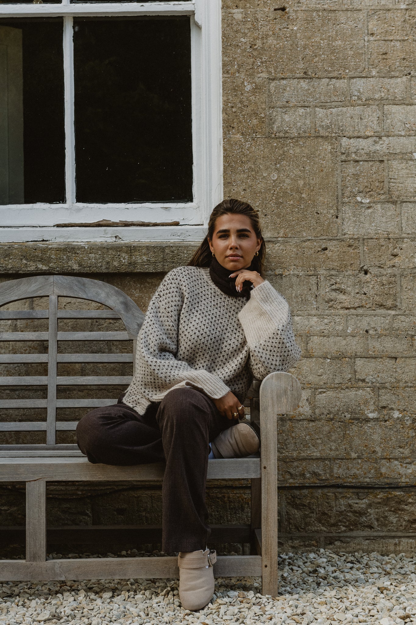PCMORDIC Pullover - White Pepper